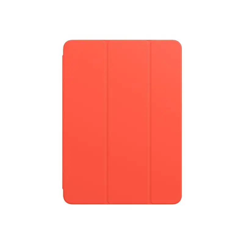 Apple Smart - Étui à rabat pour tablette - polyuréthane - orange électrique - pour 10.9-inch iPad Air (4è... (MJM23ZM/A)_1